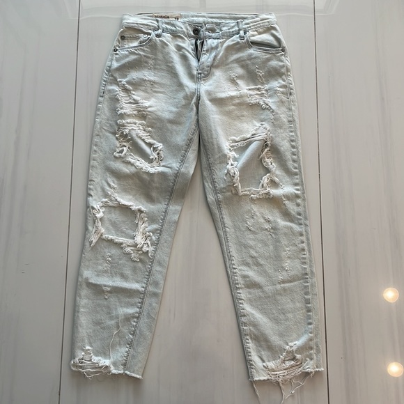 Pistola distressed cropped jeans - Picture 1 of 6